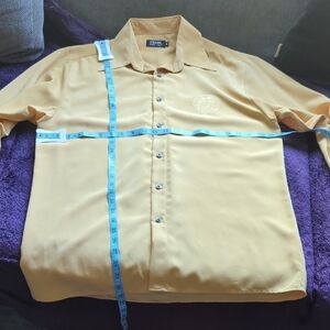 ' FLani Mustard Button-Up Shirt